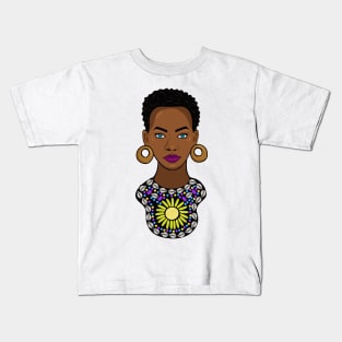 African woman 2 Kids T-Shirt